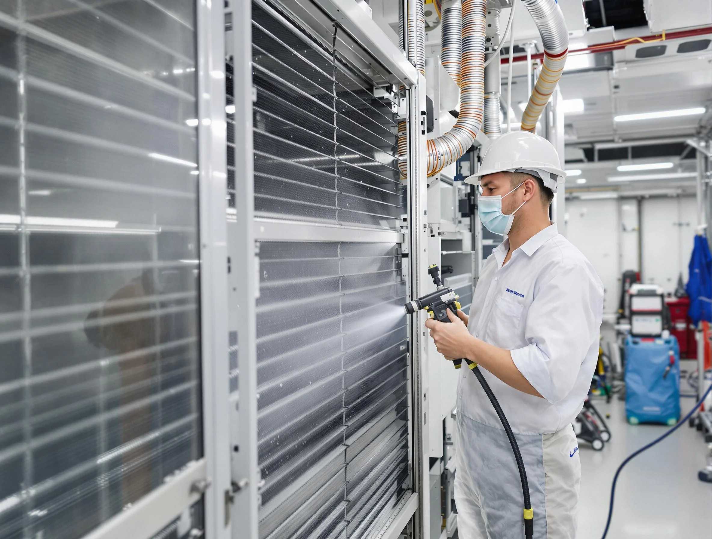 Professional AC coil cleaning by Robinson Air Duct Cleaning in Robinson